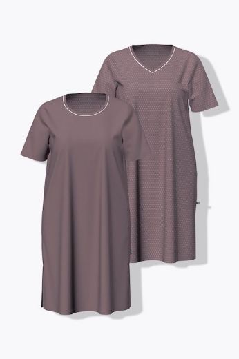 Plus size veliki brojevi Spavaćice 2 komada motiv točkica za punije