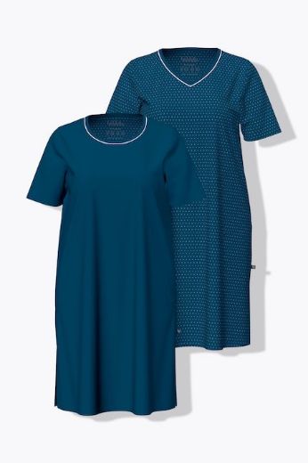 Plus size veliki brojevi Spavaćice 2 komada motiv točkica za punije