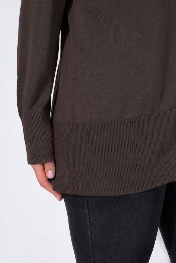 Plus size veliki brojevi Kardigan klasični V ovratnik za punije