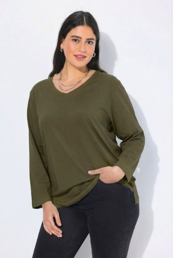 Plus size veliki brojevi Majica Basic dugi rukavi za punije