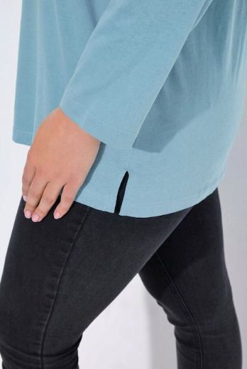Plus size veliki brojevi Majica Basic dugi rukavi za punije
