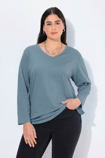 Plus size veliki brojevi Majica Basic dugi rukavi za punije