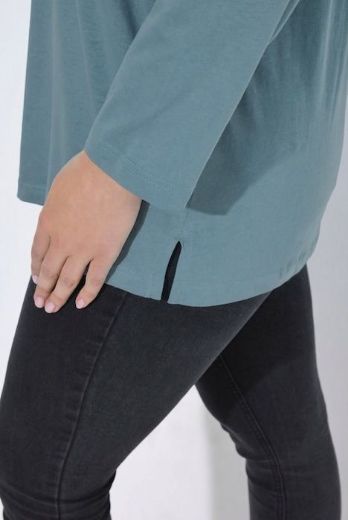 Plus size veliki brojevi Majica Basic dugi rukavi za punije