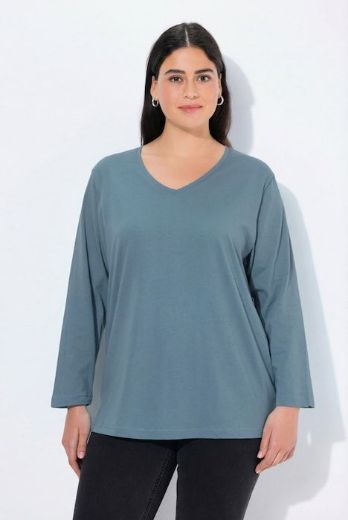 Plus size veliki brojevi Majica Basic dugi rukavi za punije