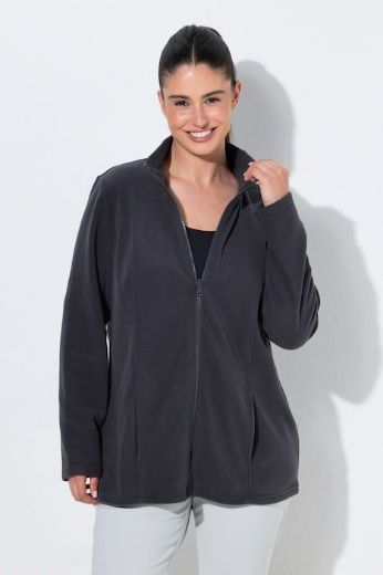 Plus size veliki brojevi Jakna sportska od flisa za punije