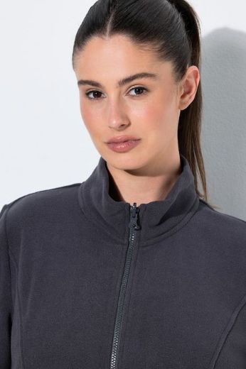 Plus size veliki brojevi Jakna sportska od flisa za punije