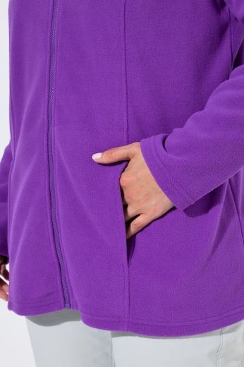 Plus size veliki brojevi Jakna sportska od flisa za punije
