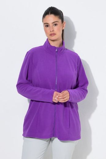 Plus size veliki brojevi Jakna sportska od flisa za punije