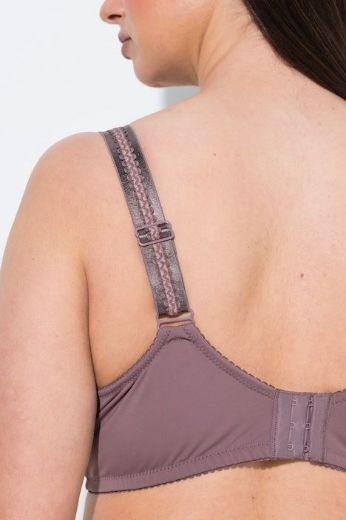 Plus size veliki brojevi Grudnjak bez žice s dekorativnom čipkom za punije