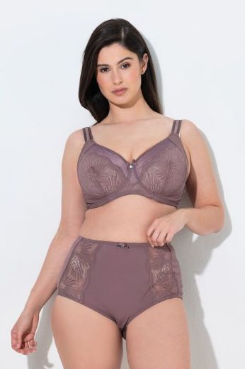 Plus size veliki brojevi Grudnjak bez žice s dekorativnom čipkom za punije