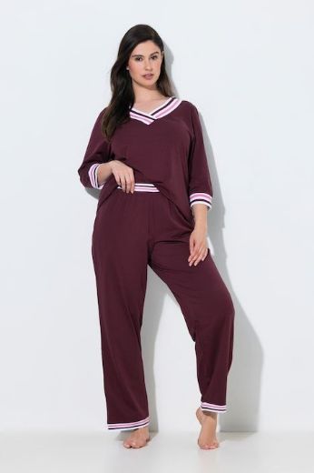 Plus size veliki brojevi Pidžama 3/4 rukava i dugih nogavica za punije