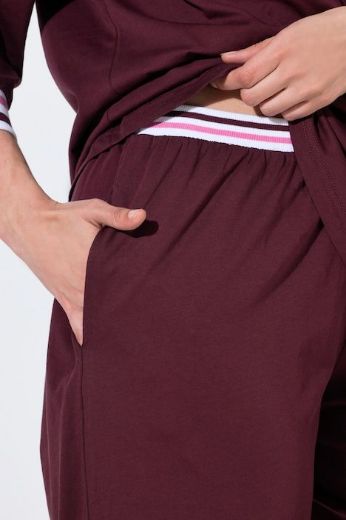 Plus size veliki brojevi Pidžama 3/4 rukava i dugih nogavica za punije