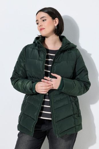 Plus size veliki brojevi Jakna štepana za punije