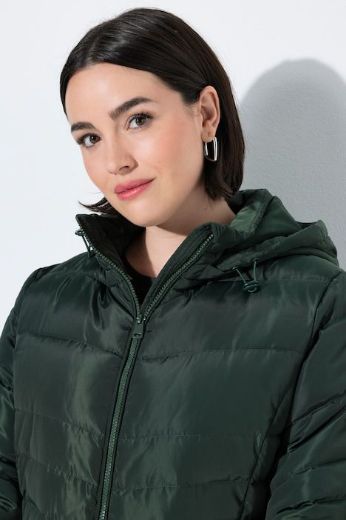 Plus size veliki brojevi Jakna štepana za punije