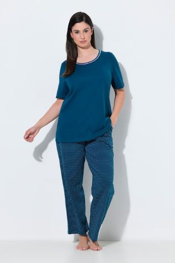 Plus size veliki brojevi Pidžama s kratkim rukavima i dugim nogavicama za punije