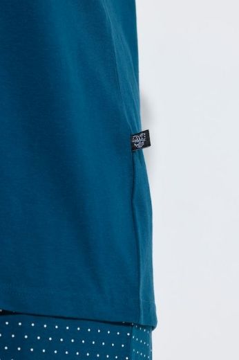Plus size veliki brojevi Pidžama s kratkim rukavima i dugim nogavicama za punije