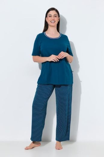 Plus size veliki brojevi Pidžama s kratkim rukavima i dugim nogavicama za punije
