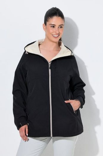 Plus size veliki brojevi Jakna sportska s kapuljačom za punije