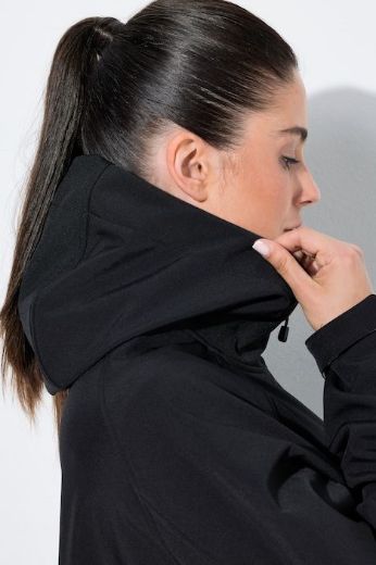 Plus size veliki brojevi Jakna sportska s kapuljačom za punije