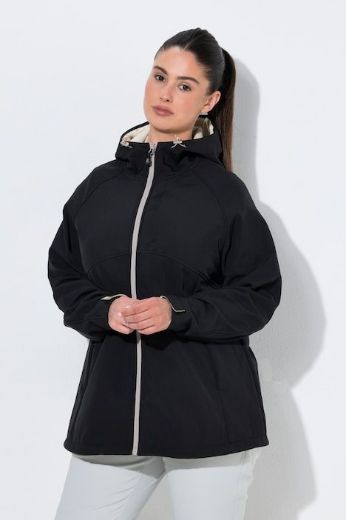Plus size veliki brojevi Jakna sportska s kapuljačom za punije