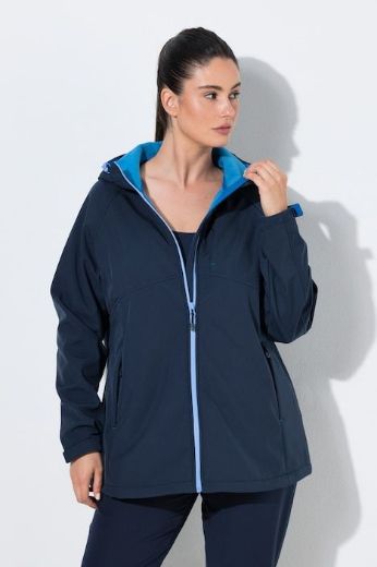Plus size veliki brojevi Jakna sportska s kapuljačom za punije