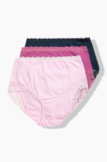 Plus size veliki brojevi Gaćice maxi 3 komada za punije