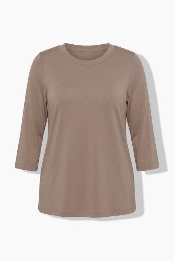 Plus size veliki brojevi Majica 3/4 rukava V ovratnika za punije