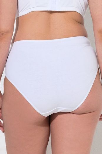 Plus size veliki brojevi Gaćice midi 3 komada za punije