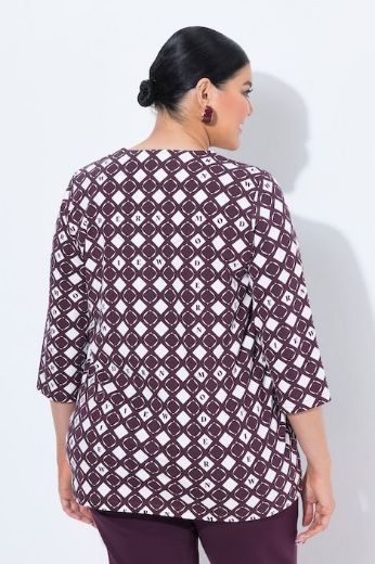 Plus size veliki brojevi Majica 3/4 rukava za punije