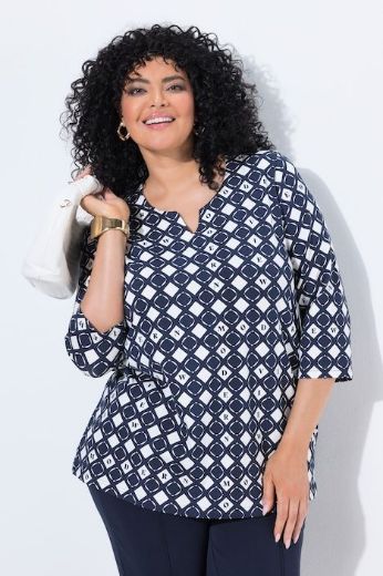 Plus size veliki brojevi Majica 3/4 rukava za punije
