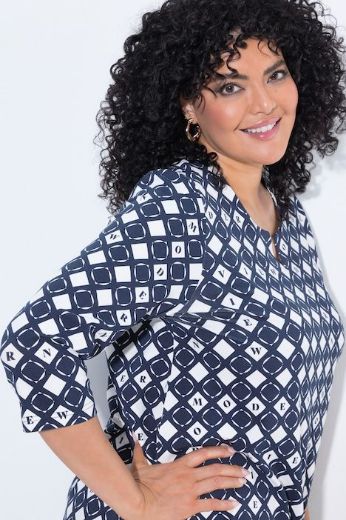 Plus size veliki brojevi Majica 3/4 rukava za punije