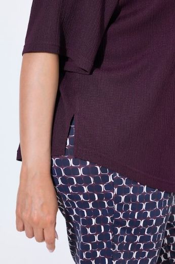 Plus size veliki brojevi Bluza polu rukava na kopčanje za punije