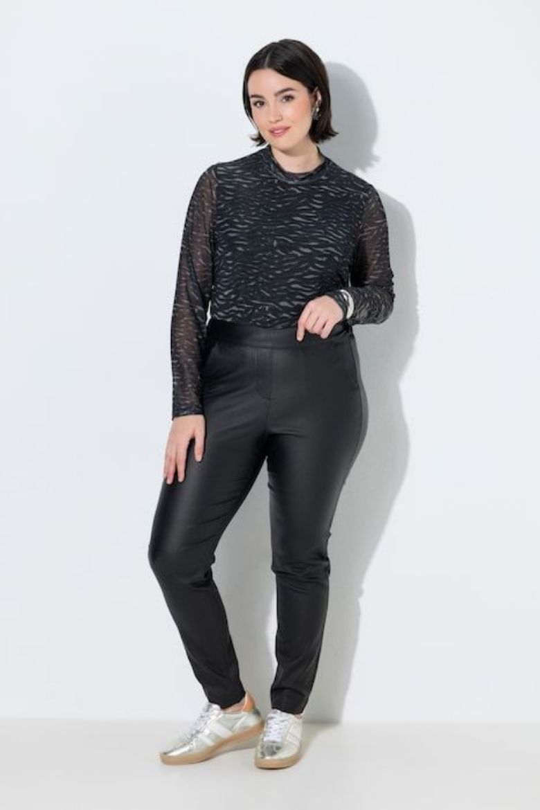 Plus size veliki brojevi Hlače bengalin uskih nogavica za punije