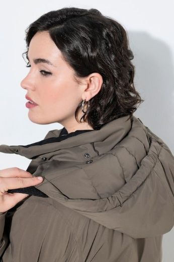 Plus size veliki brojevi Jakna vodoodbojna s kapuljačom za punije