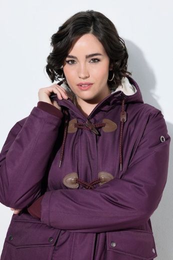 Plus size veliki brojevi Jakna vodootporna s toplom podstavom za punije