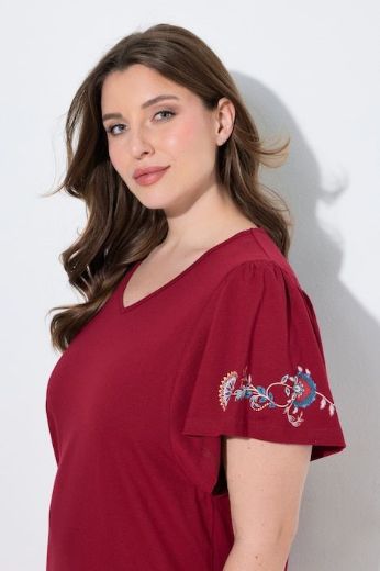 Plus size veliki brojevi Spavaćice 2 u paketu s V izrezom i kratkim rukavima za punije