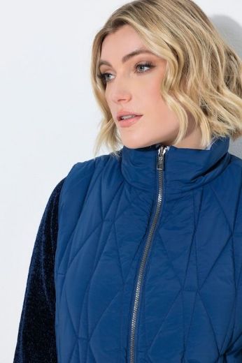 Plus size veliki brojevi Prsluk dvostrani prošiveni za punije