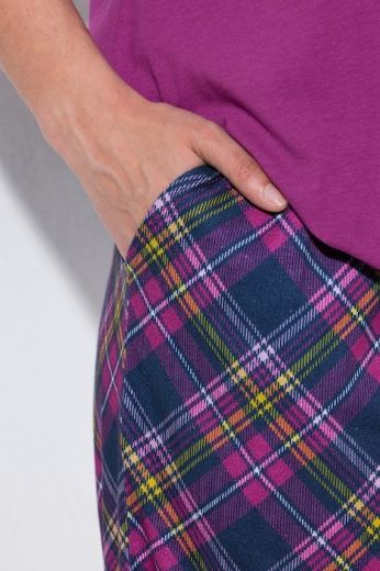 Plus size veliki brojevi Pidžama trodijelna s kratkim rukavima i dugim nogavicama za punije