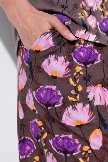 Plus size veliki brojevi Pidžama dvodijelna kratkih rukava i dugih nogavica za punije