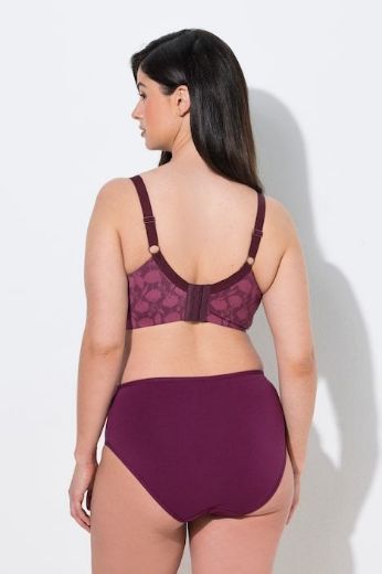 Plus size veliki brojevi Grudnjak sa žicom i mekim košaricama s cvjetnim uzorkom za punije