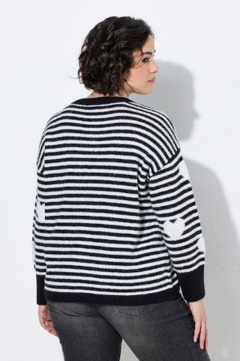 Plus size veliki brojevi Pulover dugih rukava okruglog izreza za punije