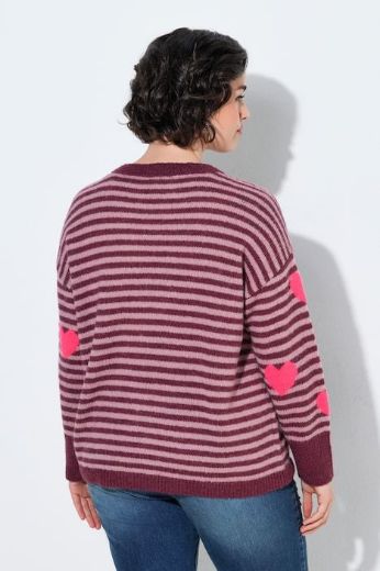 Plus size veliki brojevi Pulover dugih rukava okruglog izreza za punije