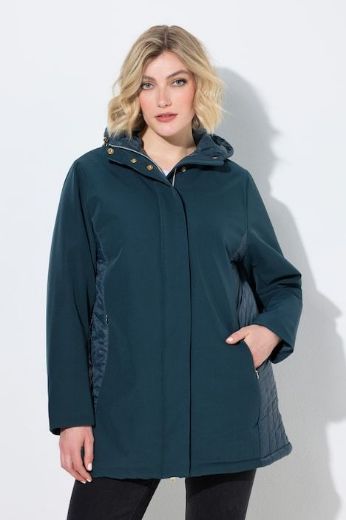 Plus size veliki brojevi Jakna vodoodbojna s kapuljačom za punije