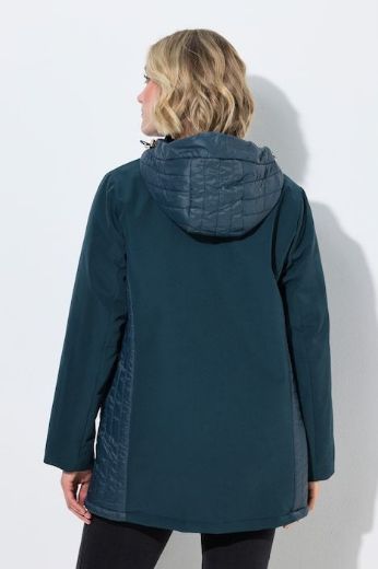 Plus size veliki brojevi Jakna vodoodbojna s kapuljačom za punije