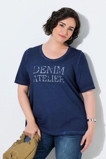 Plus size veliki brojevi Majica kratkih rukava A kroj za punije