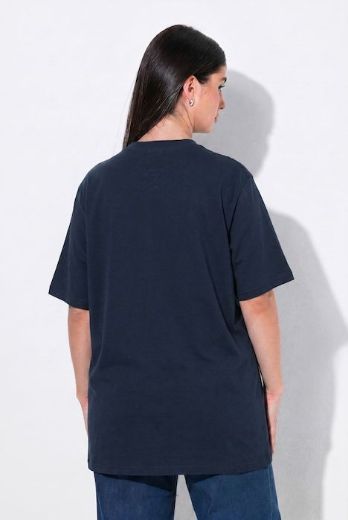 Plus size veliki brojevi Majica kratkih rukava s povišenim ovratnikom za punije
