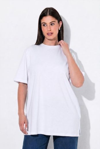 Plus size veliki brojevi Majica kratkih rukava s povišenim ovratnikom za punije