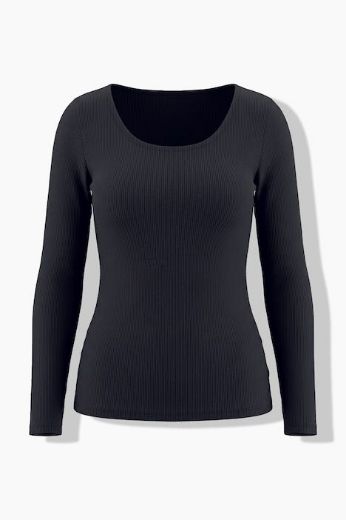 Plus size veliki brojevi Majica s ugrađenim grudnjakom za punije