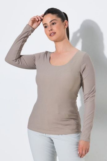 Plus size veliki brojevi Majica s ugrađenim grudnjakom za punije