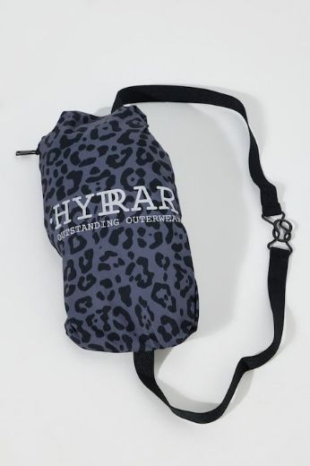 Plus size veliki brojevi Jakna vodootporna sa leopard uzorkom i kapuljačom za punije